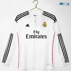 Camiseta Real Madrid Local 2014/15 ML Blanco Retro