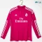 Camiseta Real Madrid Visitante 2014/15 ML Rosa Retro