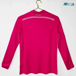 Camiseta Real Madrid Visitante 2014/15 ML Rosa Retro