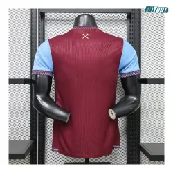 Camiseta West Ham United Local 2026/2027 Versión Jugador Rojo Oscuro 