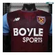 Camiseta West Ham United Local 2026/2027 Versión Jugador Rojo Oscuro 