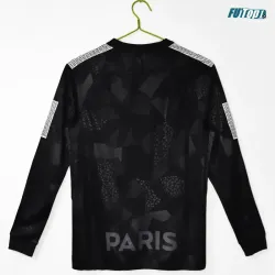 Camiseta PSG Alternativo 2017/18 ML Negro Retro
