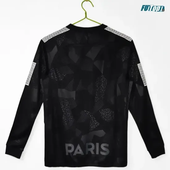 Camiseta PSG Alternativo 2017/18 ML Negro Retro