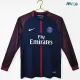 Camiseta PSG Local 2017/18 ML Azul Marino Retro