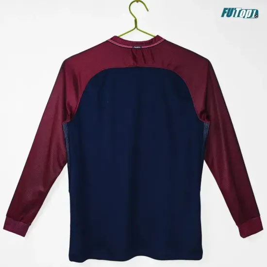 Camiseta PSG Local 2017/18 ML Azul Marino Retro