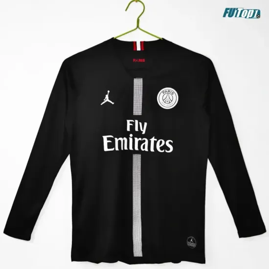 Camiseta PSG Local 2018/19 ML Negro Retro