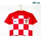 Camiseta Croacia Local 2018 Rojo/Blanco Retro