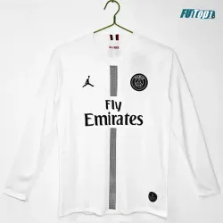 Camiseta PSG Visitante 2018/19 ML Blanco Retro
