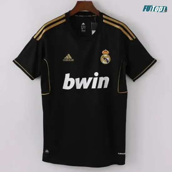 Camiseta Real Madrid Visitante Retro 2011/12 Negro