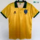 Camiseta Brasil Local 1988 Amarillo/Verde Retro