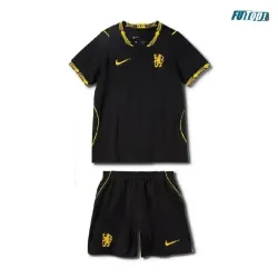 Camiseta Chelsea Visitante 2026/2027 Negro Niño Kit