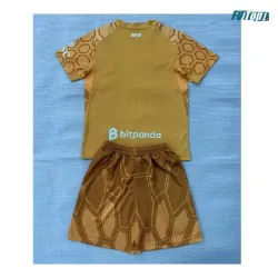 Camiseta de Portero AC Milan Local 2026/2027 Oro Niño Kit