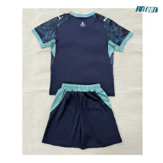 Camiseta Olympique Marsella Visitante 2026/2027 Azul Marino Niño Kit
