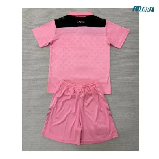 Camiseta Sunderland AFC Visitante 2026/2027 Rosa/Negro Niño Kit