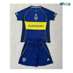 Camiseta Boca Juniors 25 Aniversario Edición 2026/2027 Azul Niño Kit
