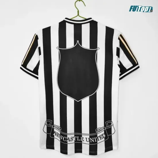 Camiseta Newcastle United Local 1997/99 Negro/Blanco Retro