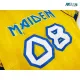 Camiseta West Ham United x Iron Maiden 2008/09 Amarillo Retro