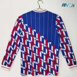 Camiseta Ajax Visitante 1989/90 ML Azul/Rojo Retro