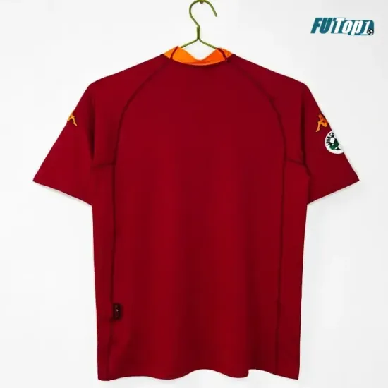 Camiseta AS Roma Local 2000/01 Rojo Retro