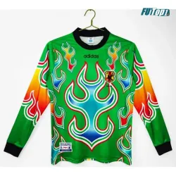 Camiseta de Portero Japon 1998 ML Verde Retro