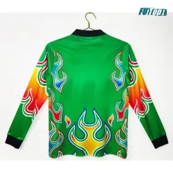 Camiseta de Portero Japon 1998 ML Verde Retro