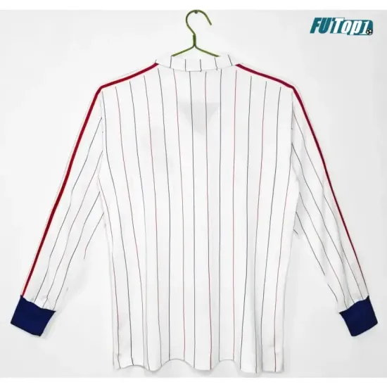 Camiseta Francia Visitante 1980/82 ML Blanco Retro