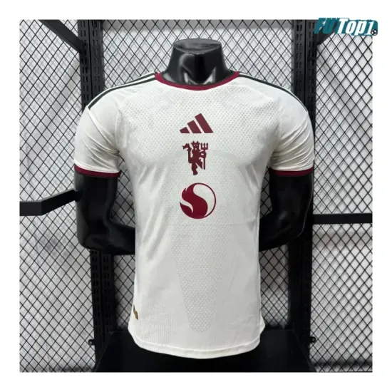 Camiseta Manchester United Alternativo 2026/2027 Versión Jugador Blanco