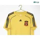 Camiseta España Visitante 2008 Amarillo Retro