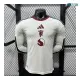 Camiseta Manchester United Alternativo 2026/2027 ML Versión Jugador Blanco