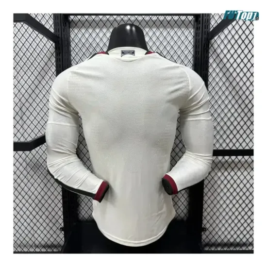 Camiseta Manchester United Alternativo 2026/2027 ML Versión Jugador Blanco