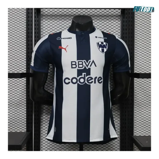 Camiseta Monterrey Local 2026/2027 Versión Jugador Azul Marino/Blanco