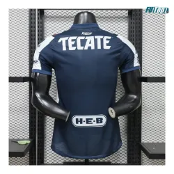 Camiseta Monterrey Local 2026/2027 Versión Jugador Azul Marino/Blanco