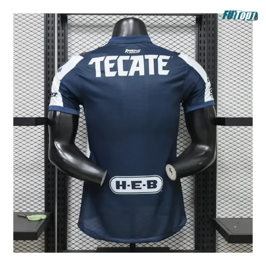 Camiseta Monterrey Local 2026/2027 Versión Jugador Azul Marino/Blanco