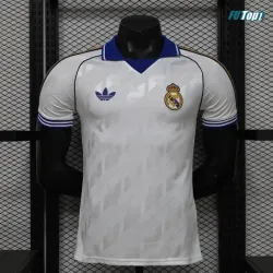 Camiseta Real Madrid 2026/2027 Versión Jugador Blanco Retro