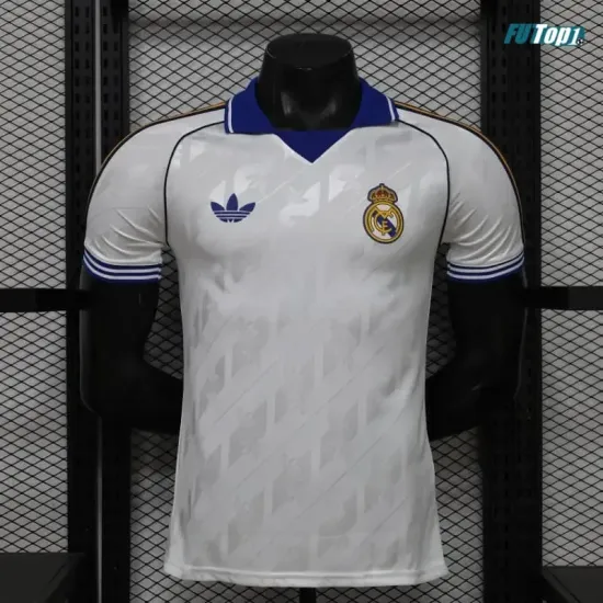 Camiseta Real Madrid 2026/2027 Versión Jugador Blanco Retro