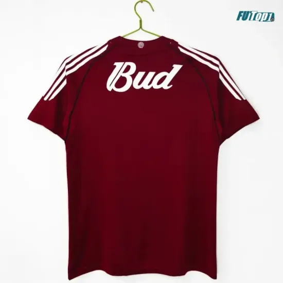 Camiseta River Plate Visitante 2005/06 Rojo/Negro Retro