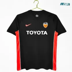 Camiseta Valencia Visitante 2006/07 Negro Retro