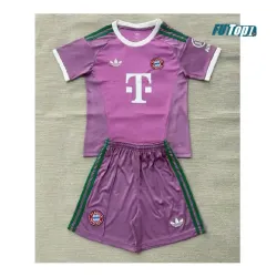 Camiseta de Portero Bayern Múnich Visitante 2026/2027 Morado Niño Kit