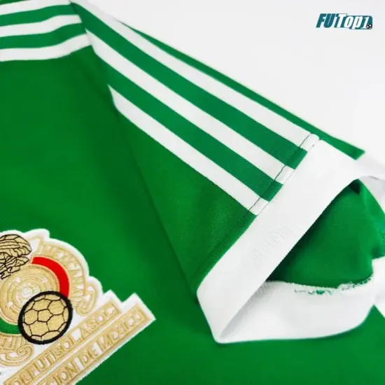 Camiseta México Local 1986 Verde Retro
