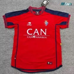 Camiseta Osasuna Local 2000/02 Rojo Retro