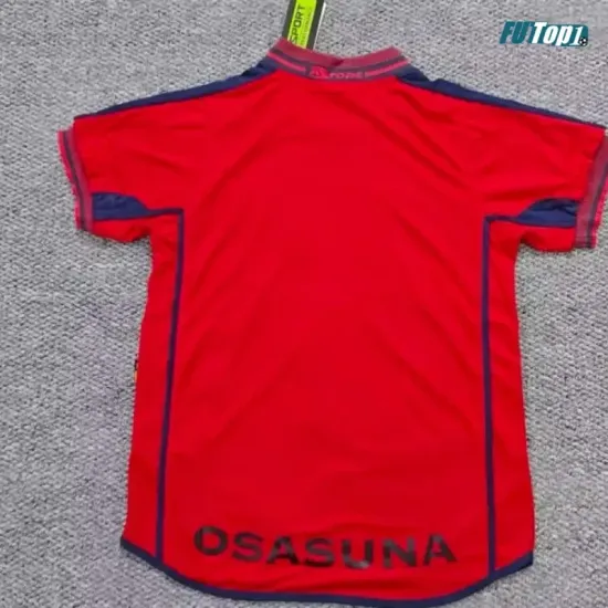 Camiseta Osasuna Local 2000/02 Rojo Retro