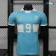 Camiseta 9 Olympique Marsella 2026/2027 Versión Jugador Azul Claro Retro