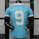 Camiseta 9 Olympique Marsella 2026/2027 Versión Jugador Azul Claro Retro