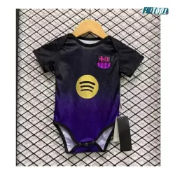Camiseta Barcelona Visitante 2026/2027 Negro/Morado Baby