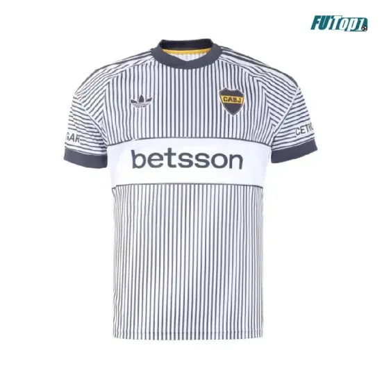 Camiseta Boca Juniors Visitante 2026/2027 Blanco/Azul Marino