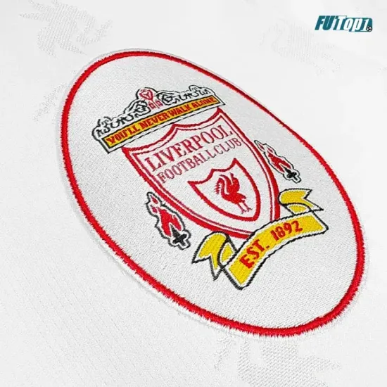 Camiseta Liverpool 1996/97 Blanco Retro