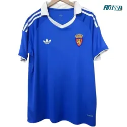Camiseta Real Zaragoza 2025/2026 Versión Azul Retro