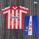 Camiseta Atletico de Madrid Local 1996/1997 Rojo/Blanco Niño Kit Retro