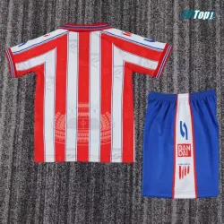 Camiseta Atletico de Madrid Local 1996/1997 Rojo/Blanco Niño Kit Retro