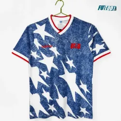 Camiseta EE.UU. Visitante 1994 Azul/Blanco Retro